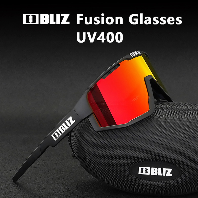 BLIZ Fusion แว่นตาขี่จักรยาน UV400 แว่นตากันแดดกีฬาโพลาไรซ์ผู้ชายจักรยานแว่นตาผู้หญิงวิ่ง Shades สําหรับการตกปลาขับรถขี่ MTB