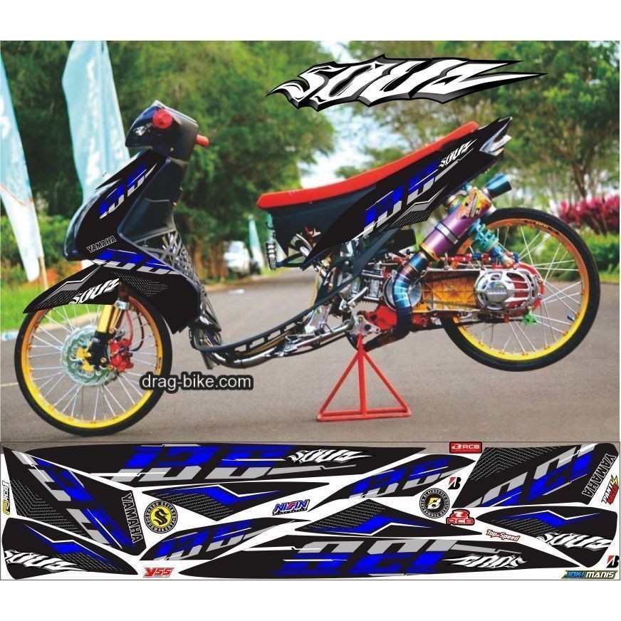 Mio Soul Mio old Soul สติ๊กเกอร์แถบรถจักรยานยนต์, สติ๊กเกอร์ Mio Soul motif แบบเรียบง่าย, การกําหนดร