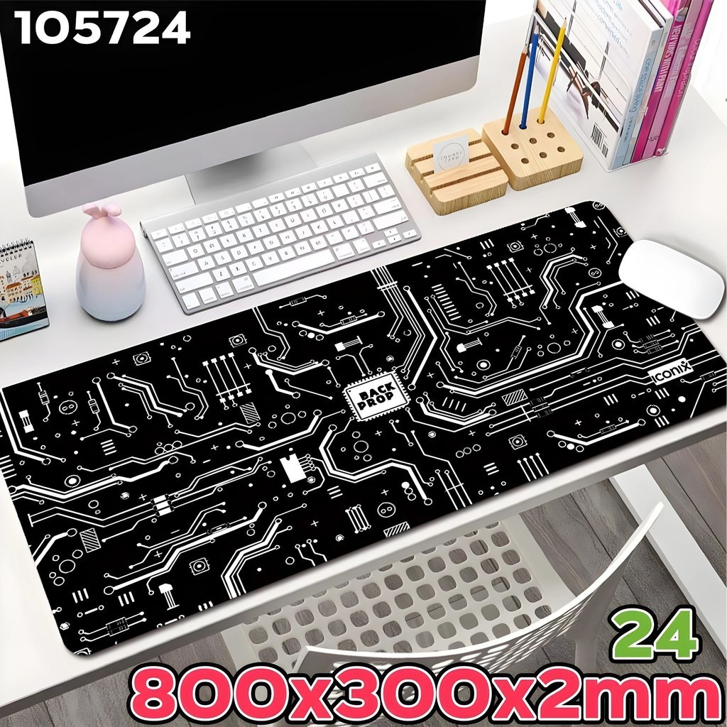 แผ่นรองเมาส์ คีย์ลัดไทย ขนาดใหญ่ 80X30 cm  และลายอื่นๆ เยอะ เยอะ เกมส์มิ่ง Gaming MousePad 🌈 รูปที่ 6