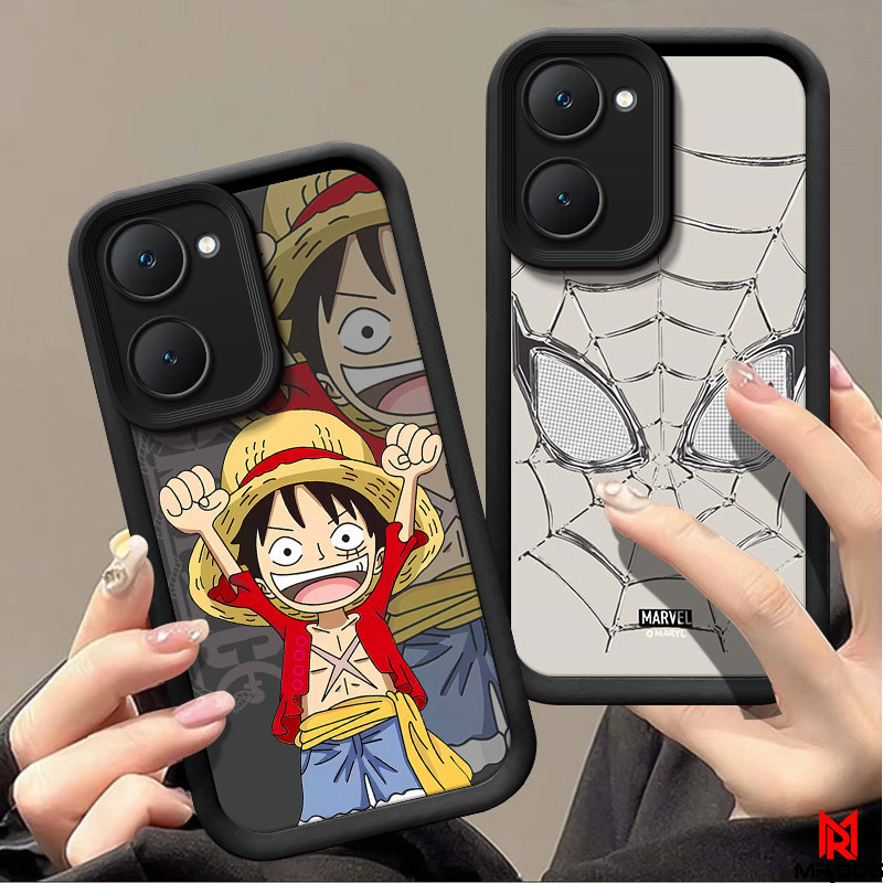 เคส VIVO Y03t Y03 อะนิเมะสไตล์ TPU นุ่มซิลิโคนป้องกันการตกโทรศัพท์กรณีสไตล์ 2