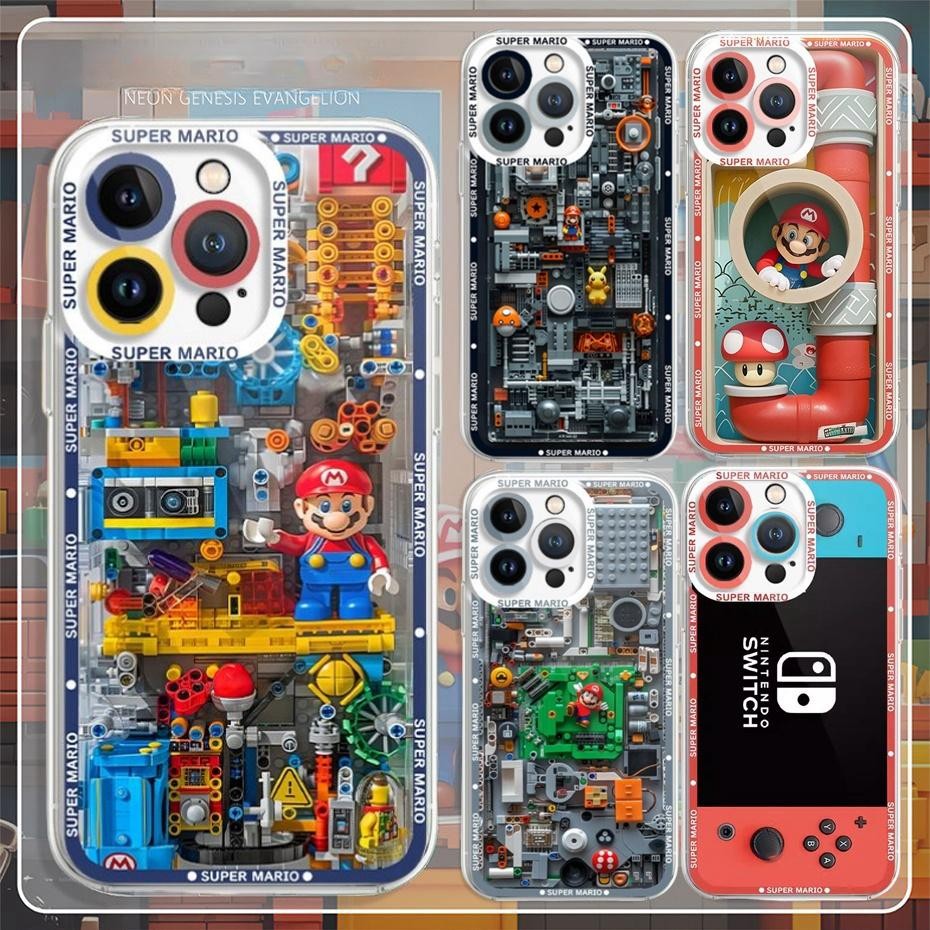 แนวโน้มยี่ห้อsupers Mario BrosเกมสําหรับHuawei P30 Pro Honor 90 Lite X9A X9B X8B X7B 20 Nova 3i 5T 7