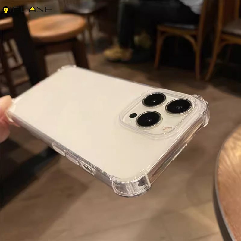 สําหรับ Tecno Spark Go 2024 2023 2022 2020 6 Go 5 Pro 4 Liteเคสโทรศัพท์ใสใสถุงลมนิรภัยสี่มุมAnti FallกันกระแทกDrop Proof Softปลอกกรณีปกหลัง