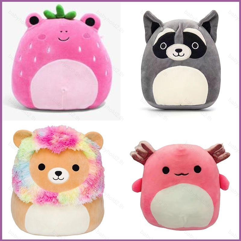 Yb น่ารัก Squishmallow ตุ๊กตาตุ๊กตาของขวัญสําหรับแฟน Baby Soothing ของเล่นตกแต่งบ้านโยนหมอนตุ๊กตาของเล่น
