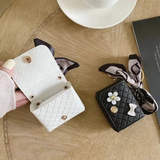 หรูหรากระเป๋าหนังเชลล์สำหรับ airpods 2หูฟังกรณีสำหรับ airpods Pro 2ชุดหูฟังบลูทูธชาร์จกล่องปกคลุมสำหรับ airpods 3