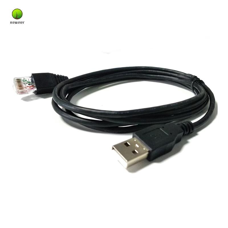 Super USB To RJ50 คอนโซลสาย AP9827 สําหรับสมาร์ท UPS 940-0127B 940-127C 940-0127E ด้วยแม่พิมพ์ความเครียด Relief Boot