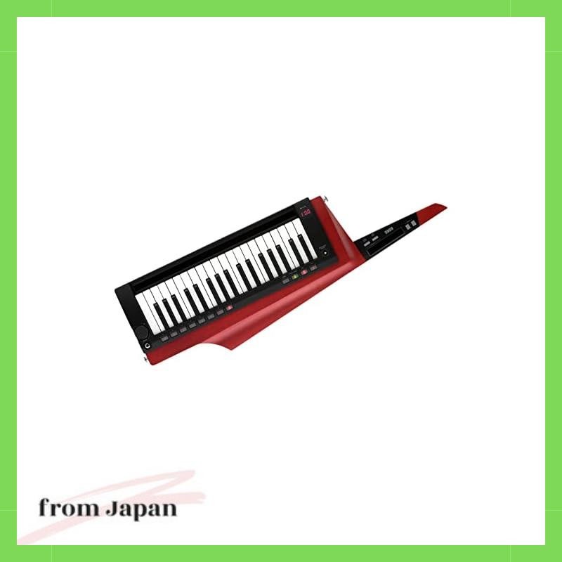 Korg Keytar Synthesizer Stage คีย์บอร์ดแบตเตอรี่-Powered RK-100S 2RD โปร่งแสงสีแดง