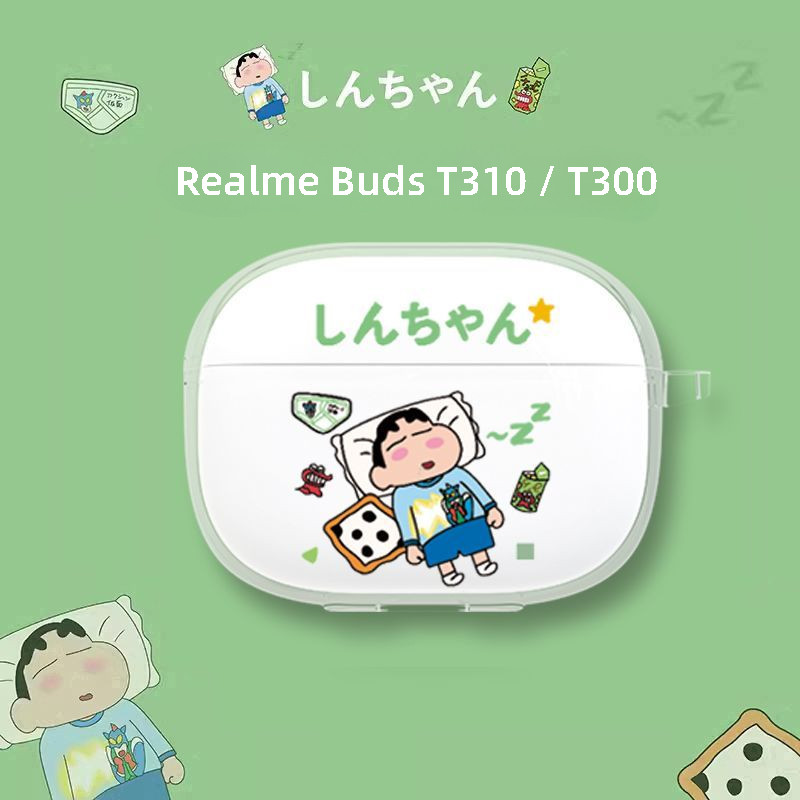 เคสหูฟังสําหรับ Realme Buds T310/T300, ฝาครอบหูฟังซิลิโคนเหลว