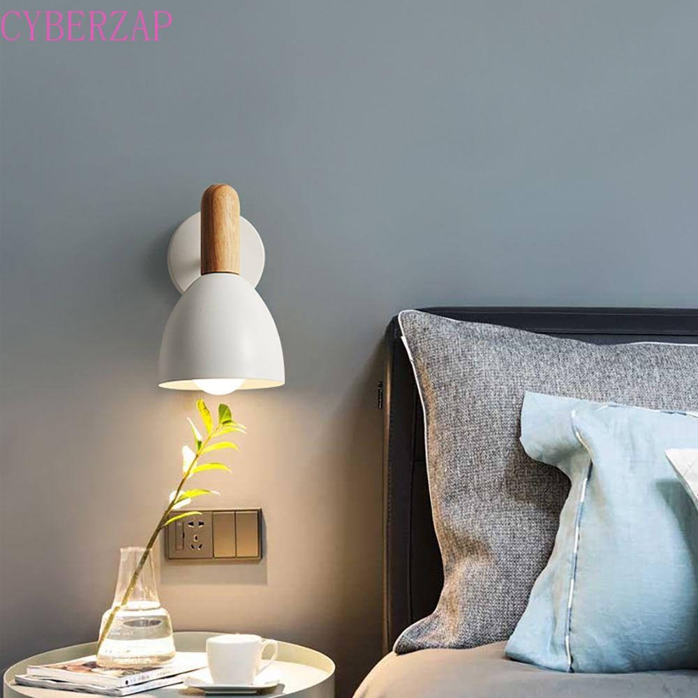 Cyberzap โคมไฟติดผนัง LED Nordic สําหรับห้องนอนห้องนั่งเล่นข้างเตียง Corridor Sconce