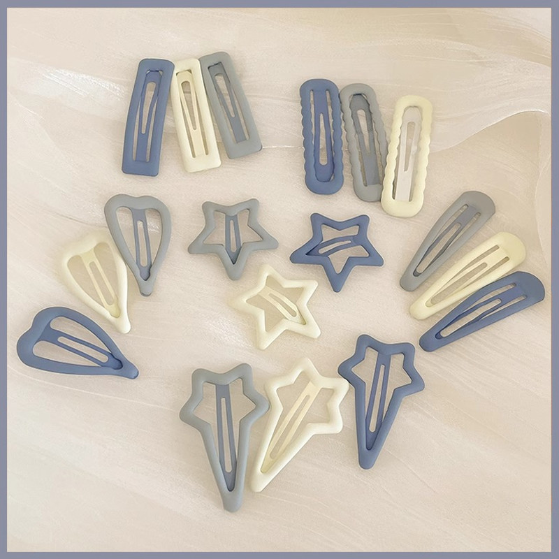 3ชิ้นชุดกิ๊บติดผมดาวแฟชั่นเกาหลีใหม่น่ารักกิ๊บติดผมหน้าม้าคลิปด้านข้างคลิปหน้าม้ากิ๊บกิ๊บเครื่องประดับผม - รูปที่ 7