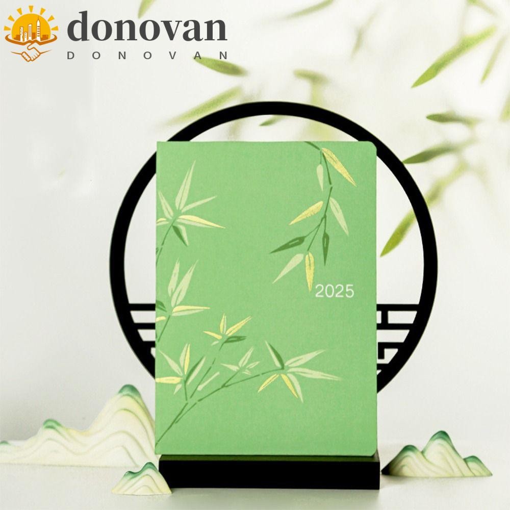 Dodonvan สมุดบันทึกปีงู, สมุดบันทึก A5/A6 2025, คู่มือประสิทธิภาพ 448 หน้า Agenda Portable Office Work Planner ตารางรายวัน