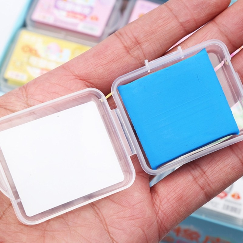 BLove* 36 ชิ้นยางลบนวดยางลบแม่พิมพ์ยางลบนวดยางลบสีวาดยางลบนวดได้ - รูปที่ 3