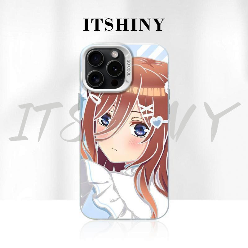 ห้าจุดดอกไม้งานแต่งงาน Frosted เงินสีสันสดใสเหมาะสําหรับ iPhone 15 Pro Max 14 13 12 11 xs xr 7/8 เคสโทรศัพท์กันกระแทกกรณี