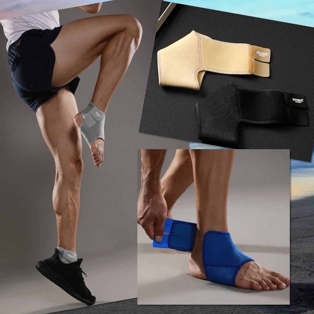 💕 พยุงข้อเท้า สายรัดข้อเท้า ที่รัดข้อเท้า กีฬา Full support ปรับขนาดได้ ผ้าข้อเท้า ankle support ป้อ