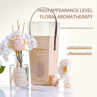 ก้านไม้หอมดอกไม้เสมือนจริง 200ml ฟรีดอกไม้ตกแต่ง ของขวัญแด่คนพิเศษ ของขวัญวันเกิด วันรับปริญญา ไหว้ผู้ใหญ่ แฟน