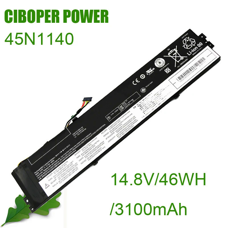 CP Laptop Battery 45N1140 45N1138 45N1139 45N1141 14.8V/46WH/3100mAh For ThinkPad S3-S431 S440 V4400