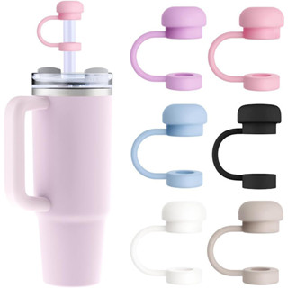 ร้านมิกะ ▏ขายร้อนซิลิโคนฟางปกสีทึบที่เรียบง่ายปลั๊กป้องกันฝุ…