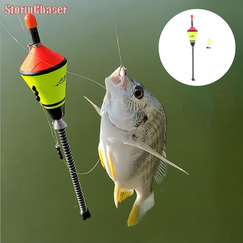 [StormChaser] อุปกรณ์ตกปลาลอยตกปลาอัตโนมัติ Fast Fishing Bobber Fishing Float ใหม่