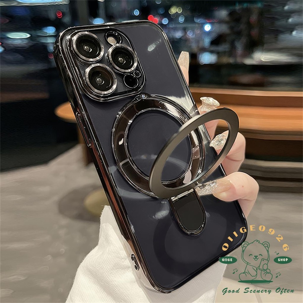 เคส iphone16 desert ชุบสีเคสโทรศัพท์แม่เหล็ก iphone16 Pro Max 15 14 13 12 11 เคสสําหรับเคส iPhone xs/xr ซิลิโคนนิ่ม TPU กันกระแทก ราคา ถูกที่สุด ดีลบีเคเค แกลเลอรีภาพที่ 5