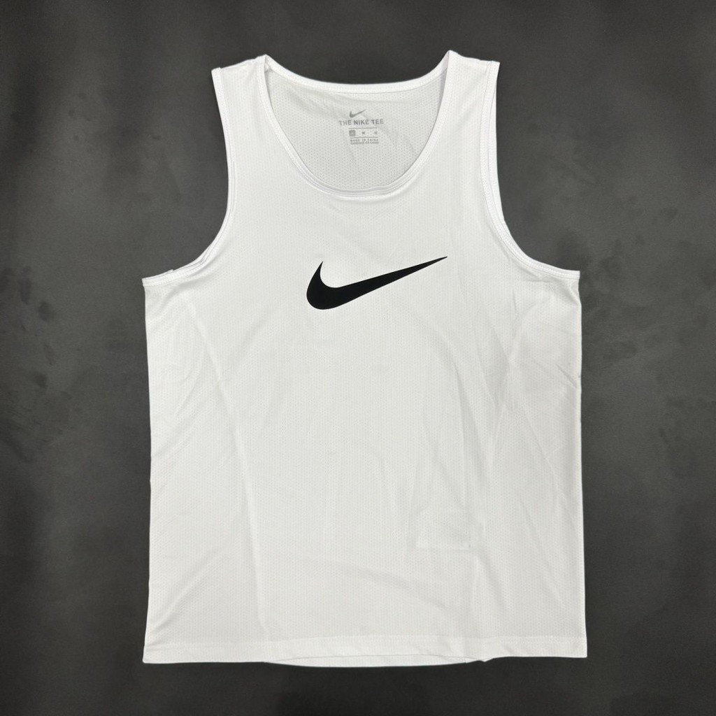 Nike Mens Tank Top Sports Casual Running Fitness Basketball Training Quick Dry เสื้อยืดแขนกุด