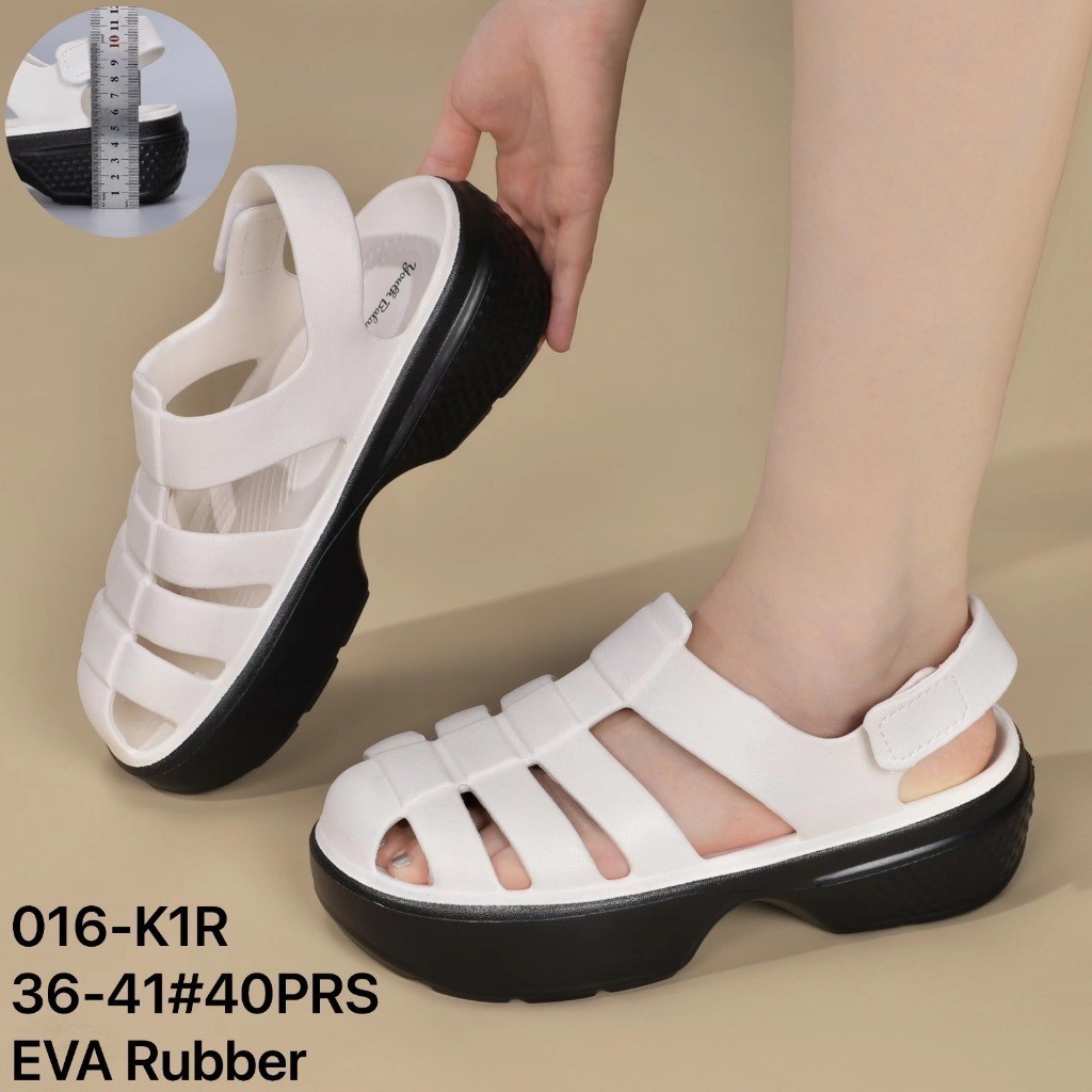 รองเท้าแตะ Gladiator สําหรับผู้หญิง รองเท้าแตะส้นเตารีด Gladiator EVA 016-K1R