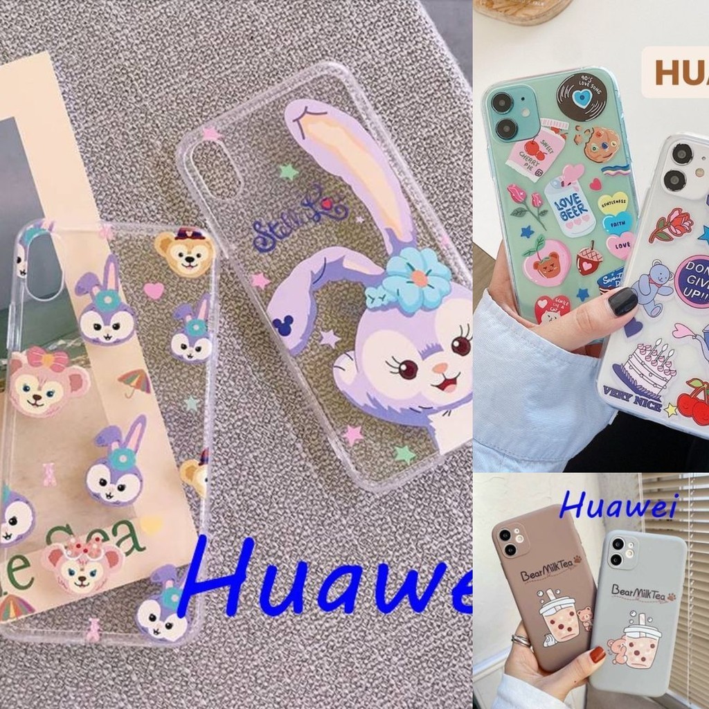 เคสสุ่มลาย Huawei สำหรับรุ่น Y7 2018 / Y7pro 2018 / Y7 2019 / Y7pro 2018 / Y9 2019 / Y6II #สุ่มHuawe