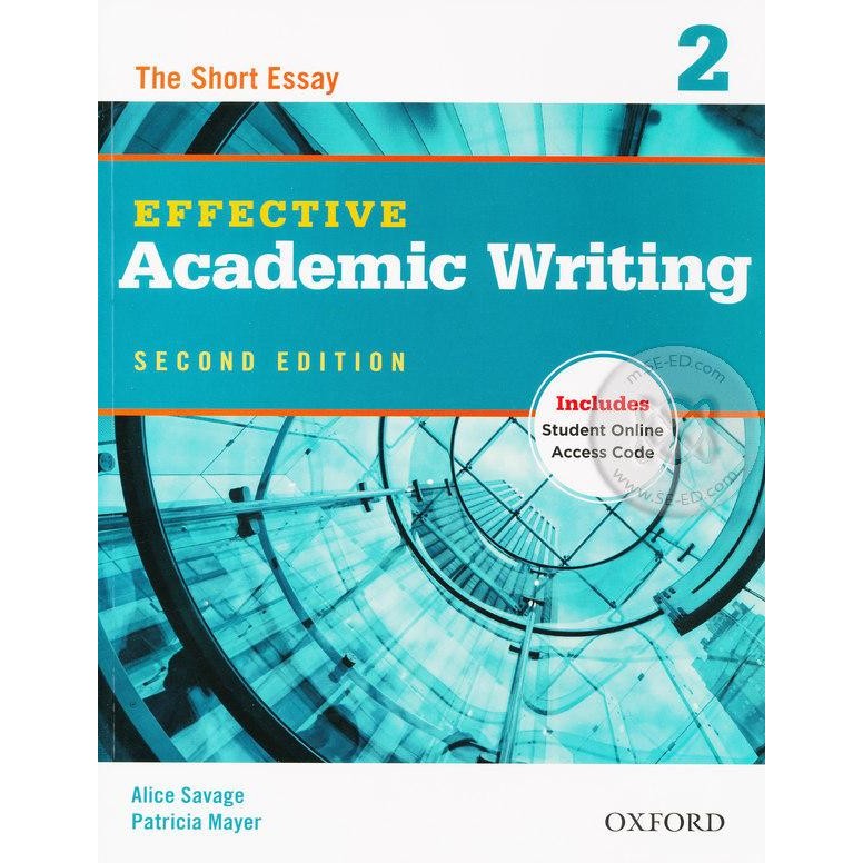 Bundanjai (หนังสือเรียนภาษาอังกฤษ Oxford) Effective Academic Writing 2nd ED 2 : Student's Book +Online Practice (P)
