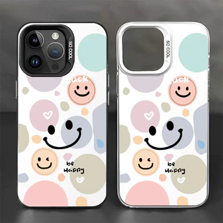 หรูหราเคสแข็ง รูปแบบรอยยิ้มน่ารัก เคสโอปโปA31 A15 A17 A3s for oppoA38 A16 A5s A7 A55 A54 A57 A74 A77 A78 A58 A98 A96