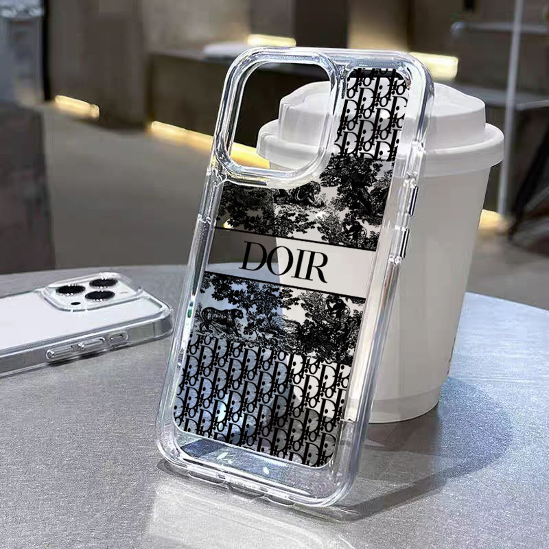 นิ่มกันกระแทก TPU เคสไอโฟน เคสโทรศัพท์ เข้ากันได้กับ iPhone 11 12 13 14 15 Pro Max XR XS X 7 8Pป่าฝรั่งเศส