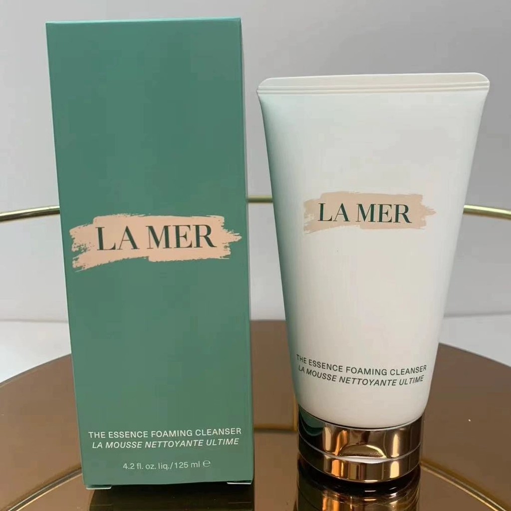 LA MER โฟมล้างหน้า ที่ เมอร์ รุ่นใหม่ โฟมล้างหน้าโฟมสว่างใส ทําความสะอาดล้ําลึกและสดชื่น 125มล
