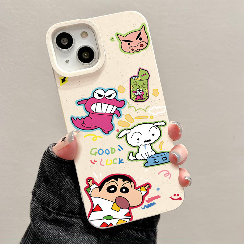 Poppa เคสโทรศัพท์อะนิเมะการ์ตูน น่ารัก ไอโฟน11 16 For iPhone12 13 14 15Pro MAX XS XR XS 6 7 8Plus เคสโทรศัพท