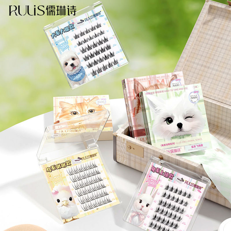 RULIS  ขนตาปลอม ไม่ต้องใช้กาว ซีรีย์รูปสัตว์