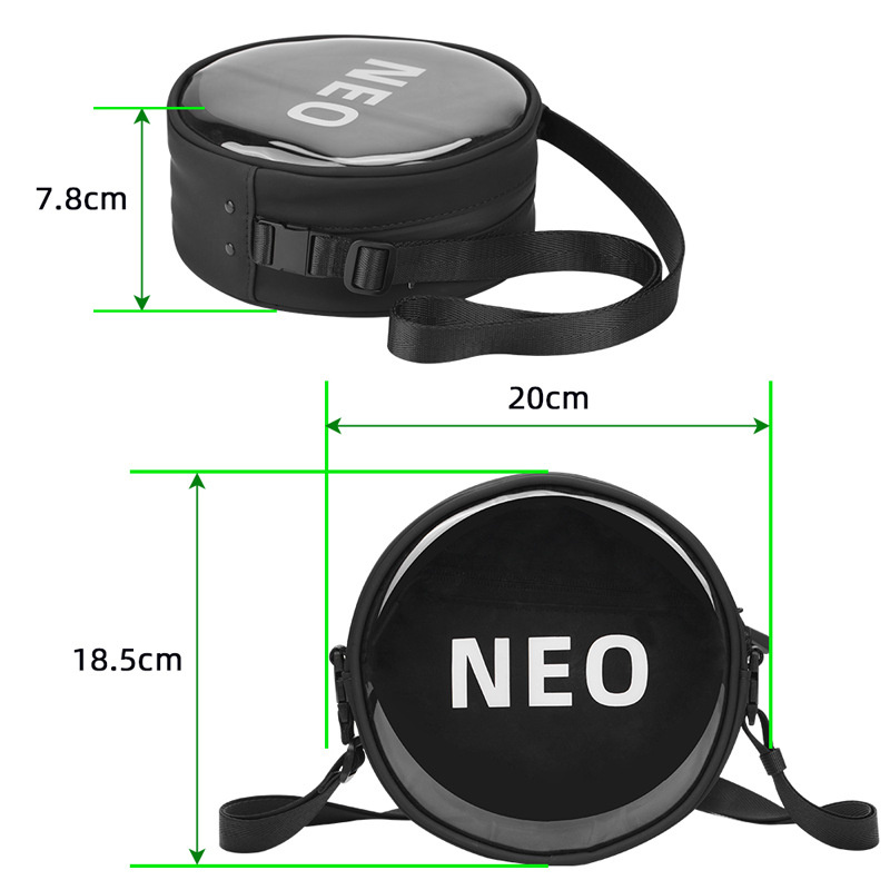 กล้องเที่ยวบินกระเป๋าเก็บเครื่องเดี่ยวสําหรับ DJI Neo มือถือ Drone กระเป๋าเก็บไหล่เดี่ยว Crossbody Host Case รอบกระเป๋าถือ DJI Neo กล่องอุปกรณ์เสริม