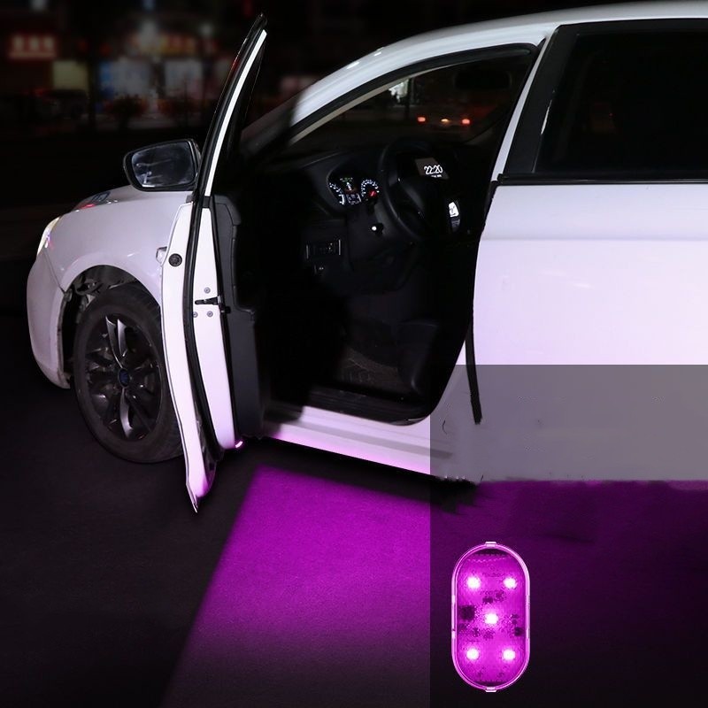 ไฟ LED Touch Light USB ไฟฉุกเฉินแบบชาร์จไฟได้ Ambient LED ไฟภายในรถแม่เหล็ก -IP888