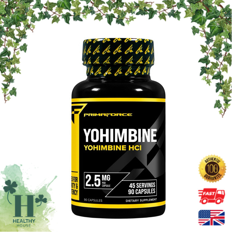 พร้อมส่ง Primaforce Yohimbine HCl 2.5 mg 90 Capsules