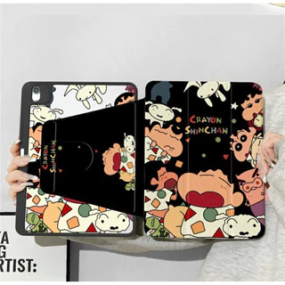 เคสสำหรับ ไอแพด ปรับองศาได้360 องศา เข้ากันได้สำหรับ gen10 Pro11 2018/2022/2020 Air4/5 Air610.9 2024 10.2 Gen9Gen8 Air11