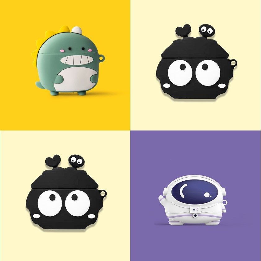 คุณภาพดีการ์ตูนหูฟังพร้อมตะขอเข้ากันได้สําหรับ Jeep EW121 หูฟังฝาครอบหูฟังกล่องชาร์จกระเป๋า