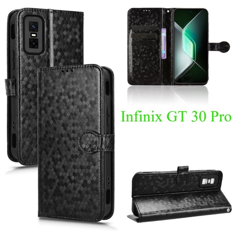 เคสโทรศัพท์สําหรับ Infinix GT 30 Pro GT30 Pro GT 20 Pro 5G 2025 Flip Matte Luxury ช่องเสียบการ์ดหนังปลอกแม่เหล็กกันกระแทกฝาหลัง
