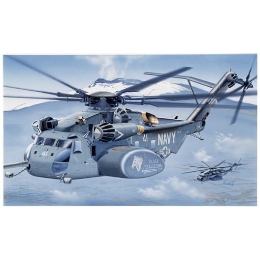 Platz Italeri 1/72 American MH-53E Sea Dragon Minehunter Plastic Model IT1065 Helicopter