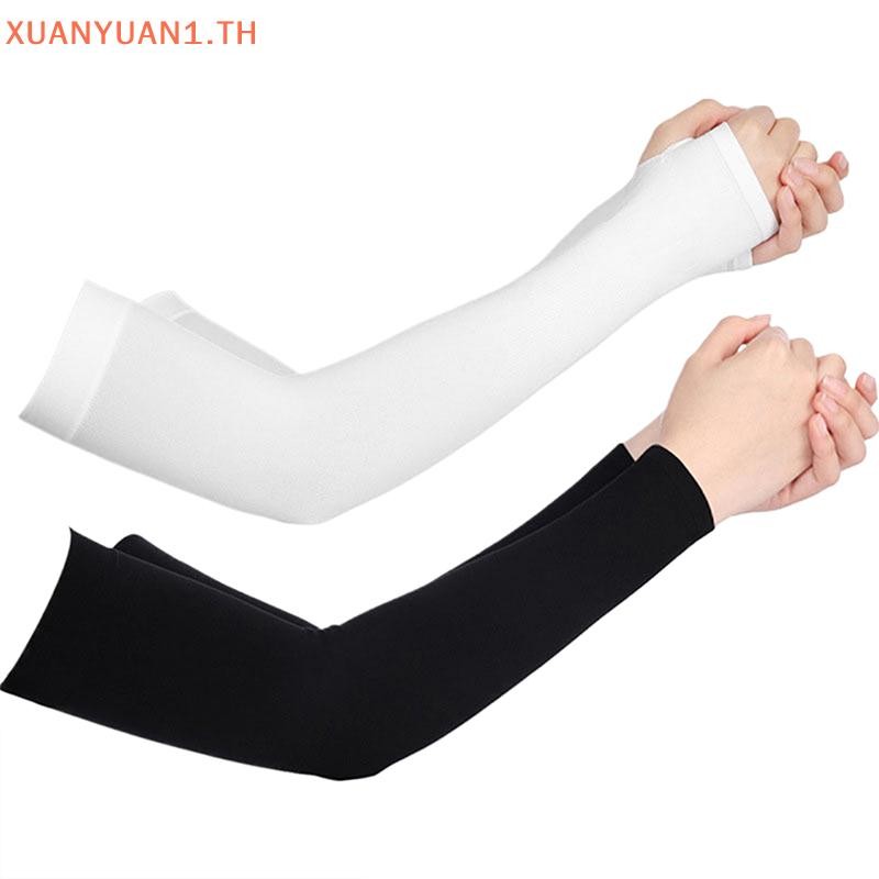 XUAN Unisex Arm Guard Sleeve Warmer Women Men Sports Sleeves Sun UV Protection Hand Cover Support Running Fishing Cycling Ski TH - รูปที่ 3