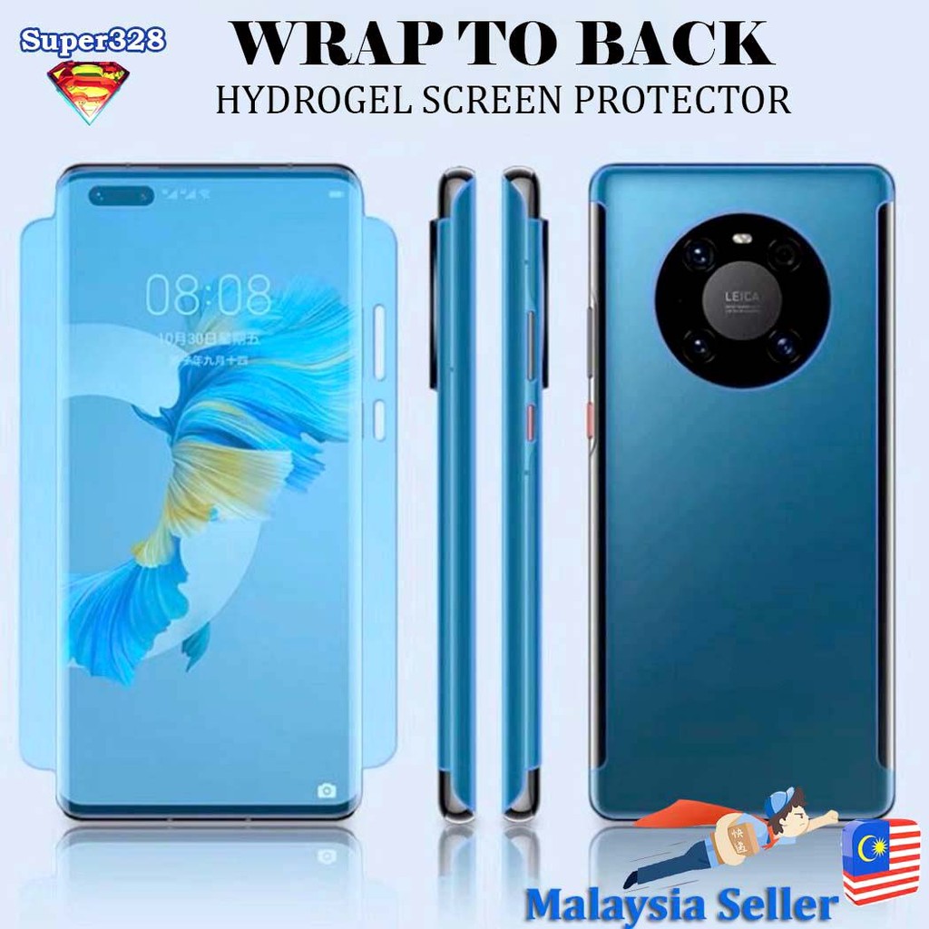 Realme GT 8 Pro 7 Pro 7 7T GT 6 6T Neo 6 SE 5 Pro Wrap to Edge Back Hydrogel Screen Protector Full C