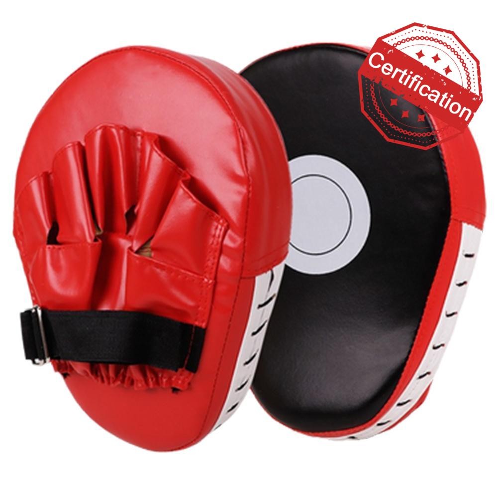 Kick นวมชกมวย Pad Punch เป้าหมายกระเป๋า Pu Muay Thai Sanda Fight Boxing Training ถุงมือเด็ก J0p8