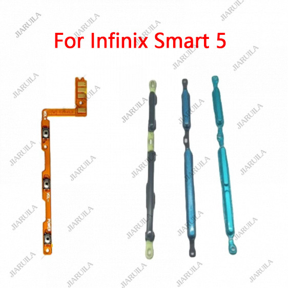 ใหม่สําหรับ Infinix Smart 5 X657 X657B X657C เปิดปุ่ม Volume Switch Connector Flex Cable