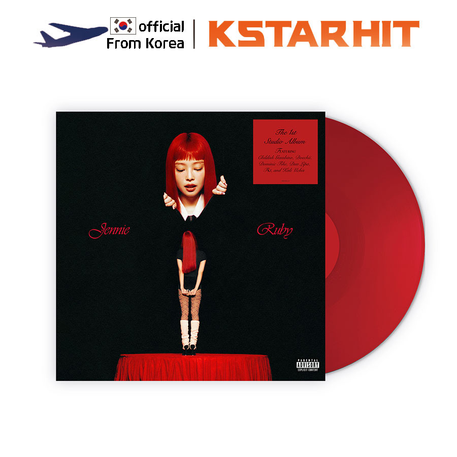 (Unsigned / LP) JENNIE - Ruby Vinyl (The 1st Studio Album)