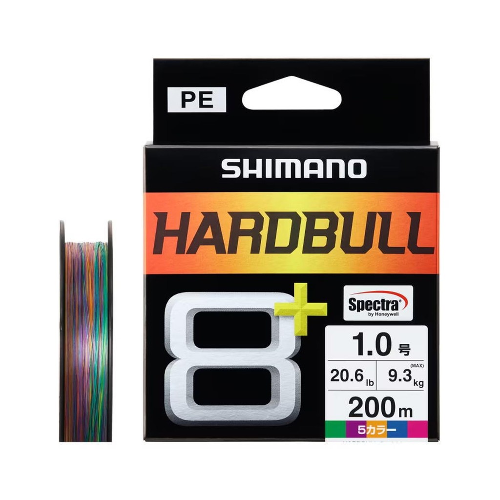 Shimano PE Line Hard Braid 8+ 200m LD-M68X Size 1 (20.6lb) 5 Colors
