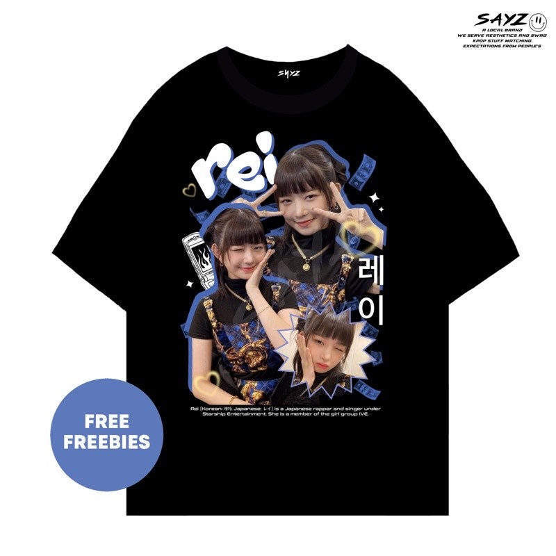【💘💘】เสื้อยืด พิมพ์ลาย Yujin Wonyoung Rei Leeseo Gaeul | เสื้อเชิ้ต Ive | เสื้อเชิ้ต Kpop by sayzco