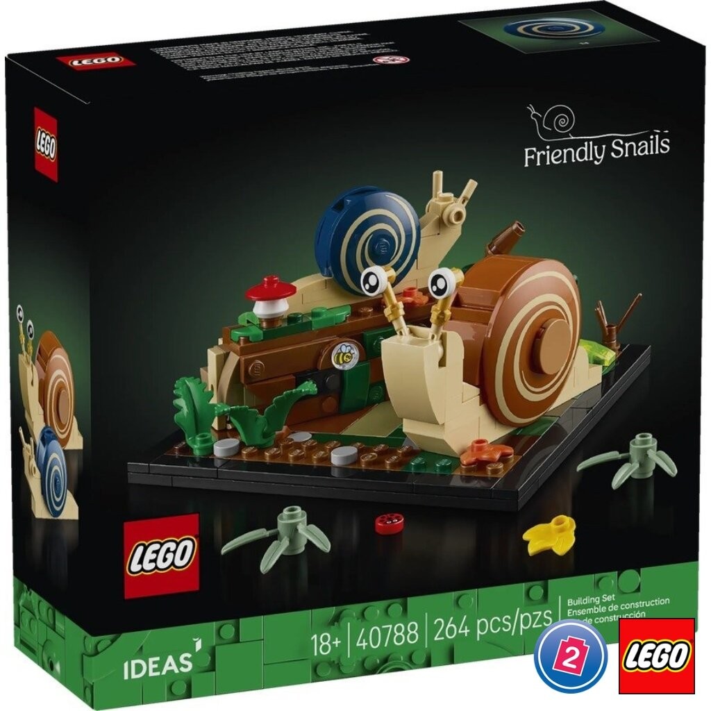 เลโก้ LEGO Exclusives 40788 Friendly Snails