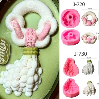 พิมพ์ขนม พวงมาลัย โซ่มาลัย หางดอกมะลิล้วน ลายคมมาก