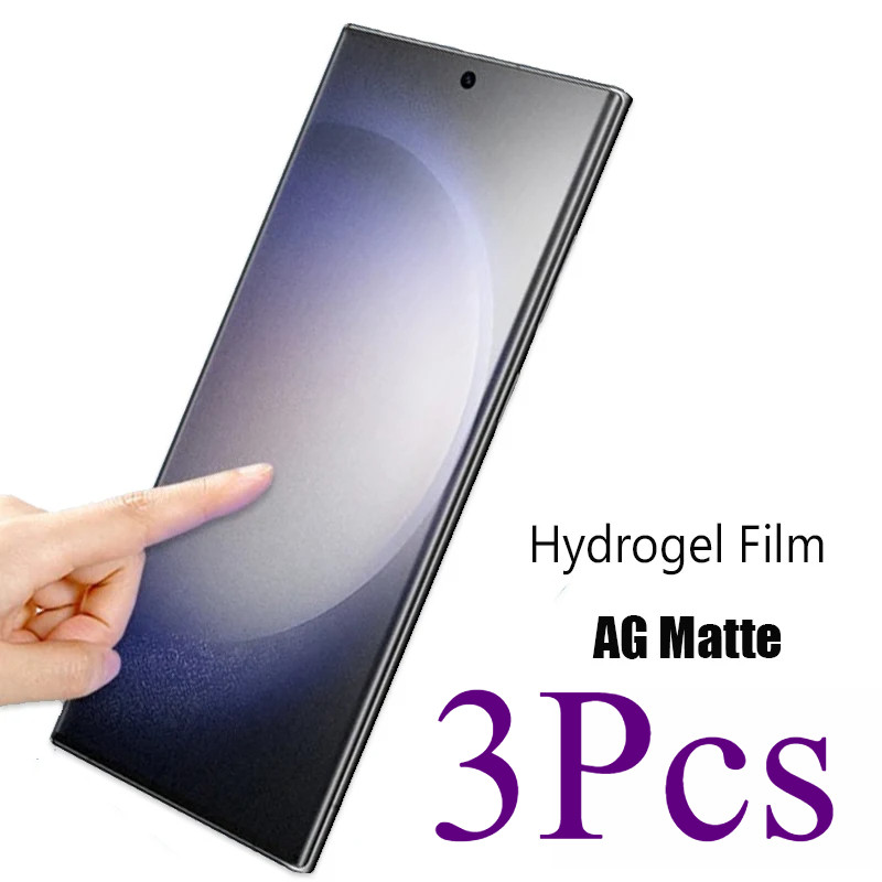 3PCS HD และ Matte Frosted TPU Soft Hydrogel ฟิล์มสําหรับ Moto Edge 20 30 40 50 Fusion Lite Pro Ultra