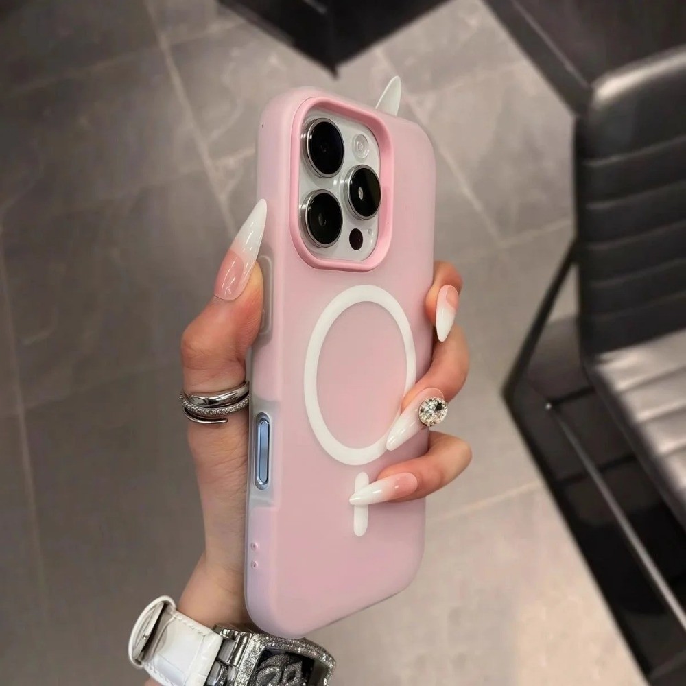 เคสโทรศัพท์แม่เหล็กสองในหนึ่งเดียวเหมาะสําหรับ แอปเปิล 13 16 15 14 11 12 มือโปร สูงสุด บวก