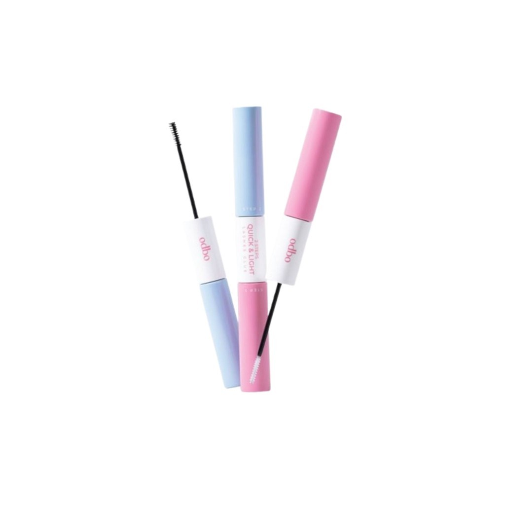 ♦️ของแท้·ส่งด่วน·ถูก♦️Odbo 2 Steps Quick & Light Lashes Glue #OD8059 โอดีบีโอ 2 สเต็ปส์ ควิก แอนด์ ไลท์ แลชเชสกลูx1dayse